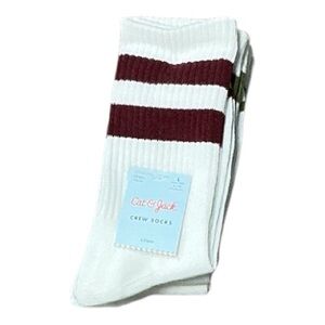 Cat & Jack - NWT - Striped Crew Socks 4 Pack
